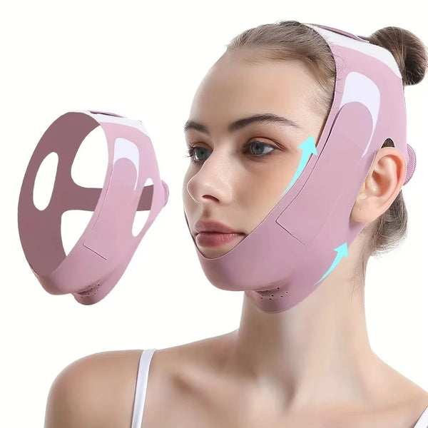 V-Lifting Maske FaceForm | 360° Gesichtsstraffung | Atmungsaktiv & Elastisch | Für Damen & Herren