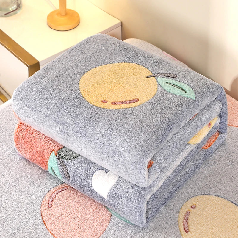 Fleuralux Kuscheldecke | Flauschige Fleece-Decke im floralen Design | Weiche Wohndecke für Bett, Sofa & Reisen | Hautfreundlich & Farbbrillant