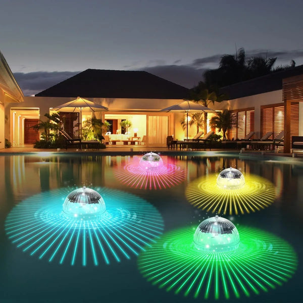 Solar-Schwimmlicht LumiGlobe | RGB Farbwechsel | Schwimmende LED-Kugel IP65 | Für Pool, Teich & Garten