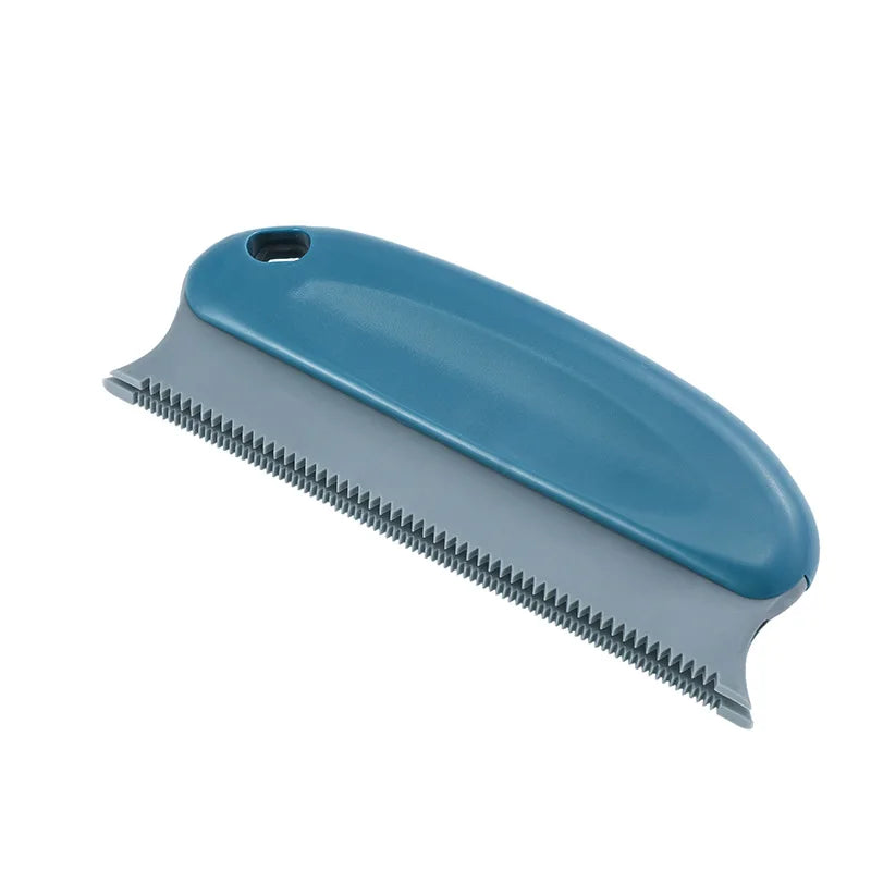 Fluffigob Fussel- & Tierhaarentferner Bürste | 2-in-1 Reinigung mit Doppel-Kammstruktur | Für Sofa, Kleidung, Teppich | 15 × 6 × 2 cm