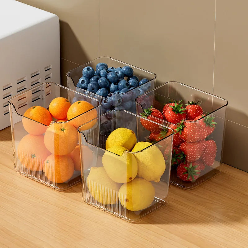 Kühlschrank-Seitentür-Organizer FridgeMate | Frischhaltebox für Eier, Obst & Gemüse | 11,7 × 9 × 12 cm