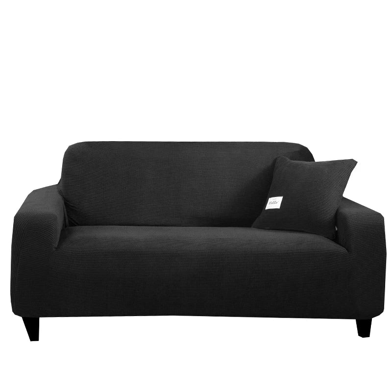 Sofalino Stretch | Elastischer Sofaüberwurf | Jacquard Design | Für 1–4 Sitzer & L-Form