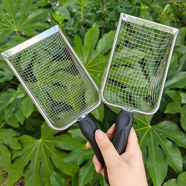 Erdsieb DuoSet GARTENSIFT | 2er-Set mit Griff |  Für Erde, Sand & Kompost