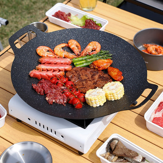 RockPan - Antihaft-Stein-Grillpfanne