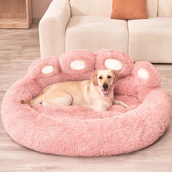 Hundebett Pawlana | Flauschiges Kuschelnest | Orthopädisch & Waschbar | Für Hunde & Katzen