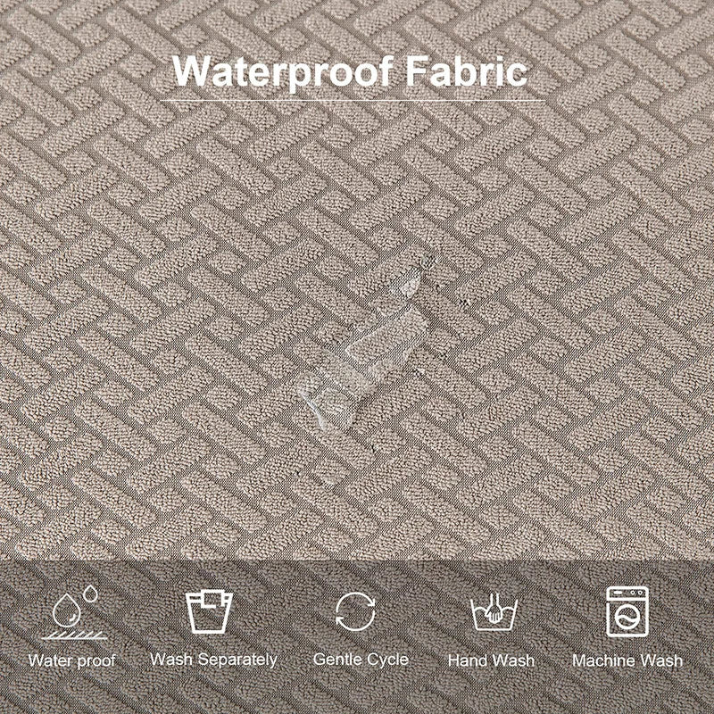 CasaLino | Wasserdichte Stuhl-Sitzbezüge | Elastisch & Waschbar | Kariertes Design | 4 Varianten | Für Küche & Esszimmer