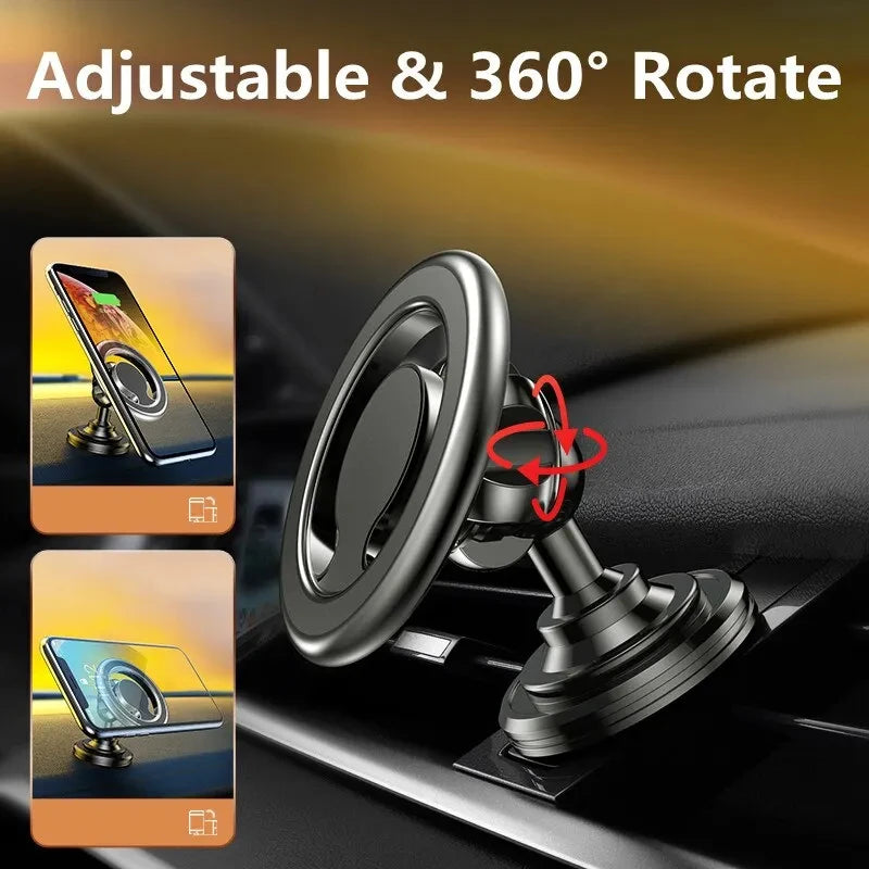 MagnoGrip AutoMount Magnetische Handyhalterung fürs Auto | 360° Drehbar | Starker Halt für iPhone, Samsung & Co.