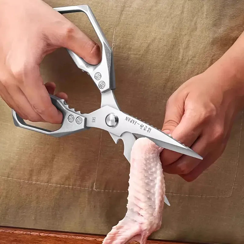 Küchen­schere multifunktional | Edelstahl SK5 | Für Fleisch, Fisch & Gemüse | Ergonomischer Griff