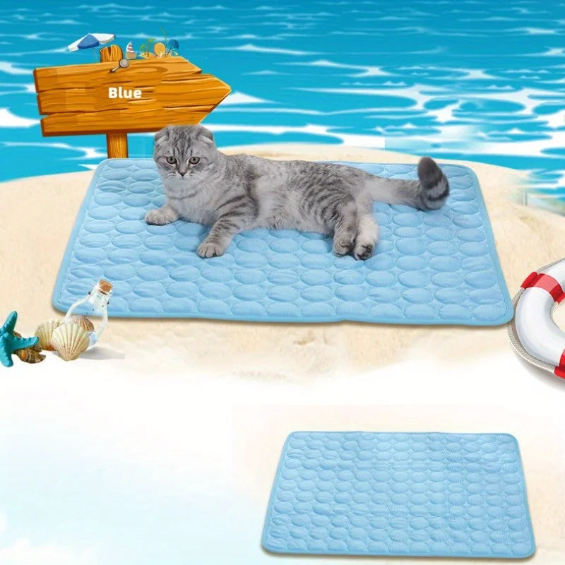 Kühlmatte ChillPaw für Hunde & Katzen | Atmungsaktiv & Waschbar | Für Sofa, Körbchen & Unterwegs