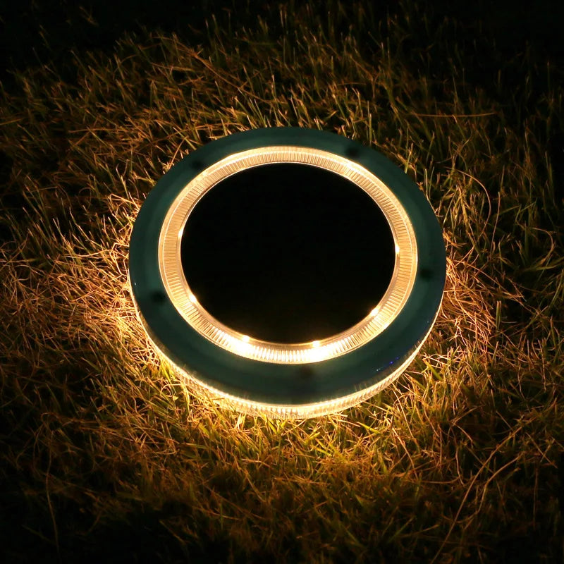 AquaGlow Solar-Poollicht | Schwimmend & Wasserdicht | Blaue LED | 11,6×2,5 cm