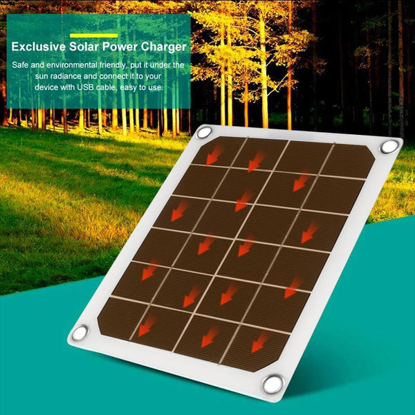 Voltaro SunFlex 50 | Tragbares 50W Solarpanel | Dual-USB Ladegerät | Für Camping, Auto & Outdoor | Schwarz