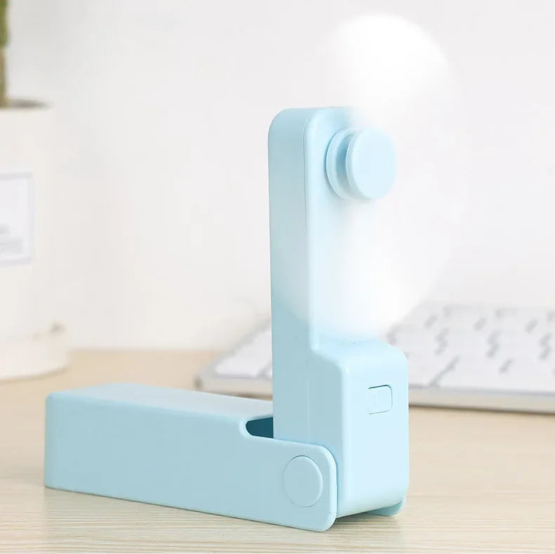 Mini-Faltventilator BrisaFold | USB-aufladbar & tragbar | Leise & kraftvoll | Für Schreibtisch & unterwegs