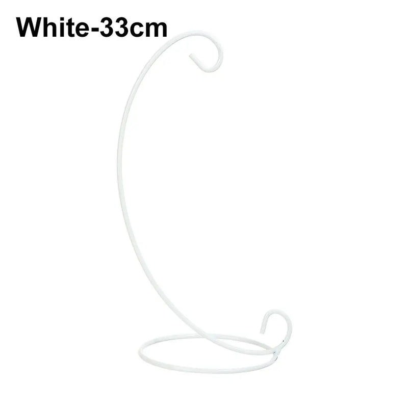 Deko-Halter LunaLoop Hängeständer | Für Glaskugeln, Windlichter & Pflanzen | Metall mit Lackbeschichtung