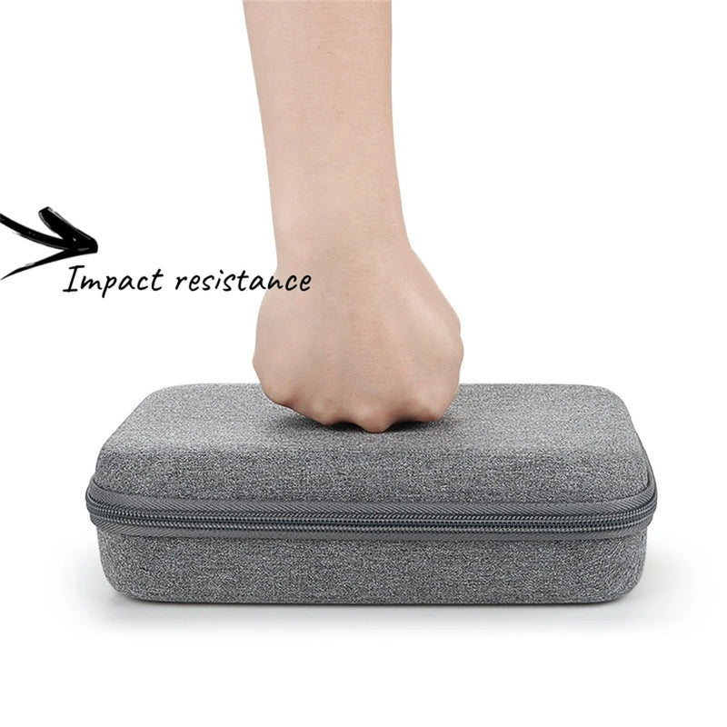 Techurex Elektronik Organizer Tasche mit großer Kapazität | Stoßfeste Aufbewahrung für Kabel, Tablet & Zubehör | Reiseetui mit Airbag-Polsterung