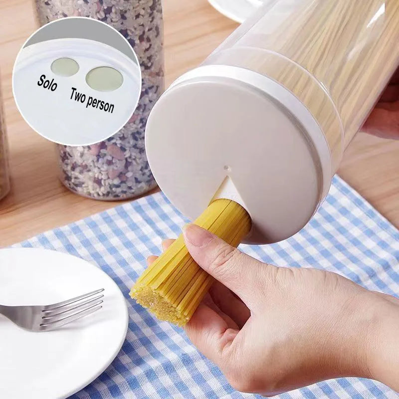 Pasta-Aufbewahrungsbox SpagettiSeal | Luftdichter Vorratsbehälter für Nudeln & Lebensmittel