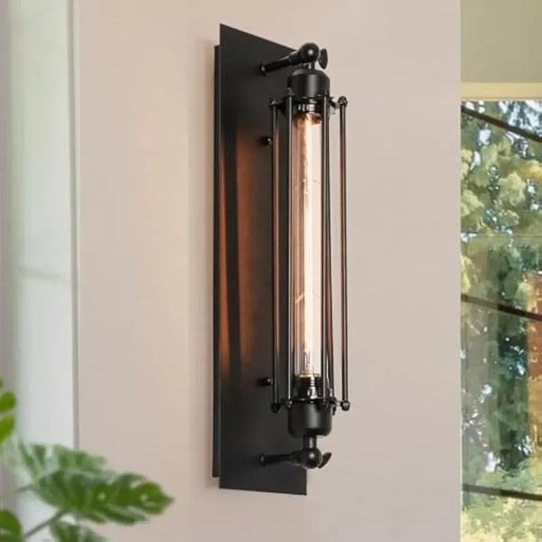 Wandleuchte RetroLume | Vintage Edison Design | E27 Fassung | Industrie-Stil für Innenräume