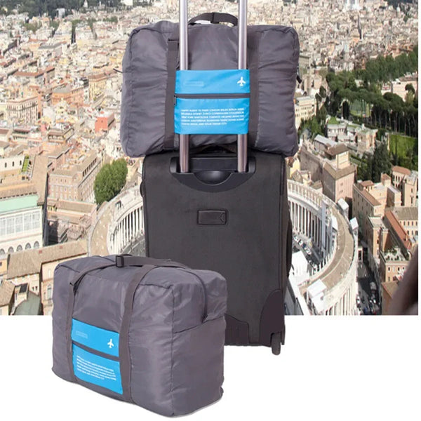 Packaro Travel Bag Faltbare Reisetasche aus Oxford-Gewebe | Wasserdicht & Geruchsresistent | 42 × 38 × 20 cm | Für Damen & Herren