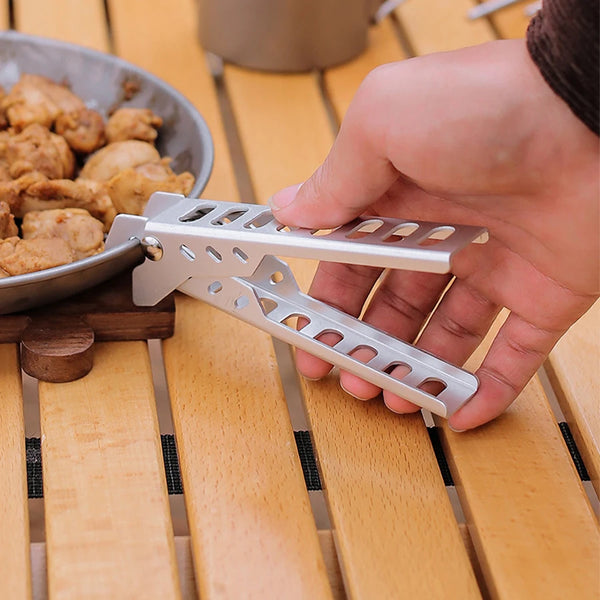 GripMate Topf- und Pfannengreifer | Rutschfester Halter | Hitzebeständig & Kompakt | Für Camping & Outdoor-Küche