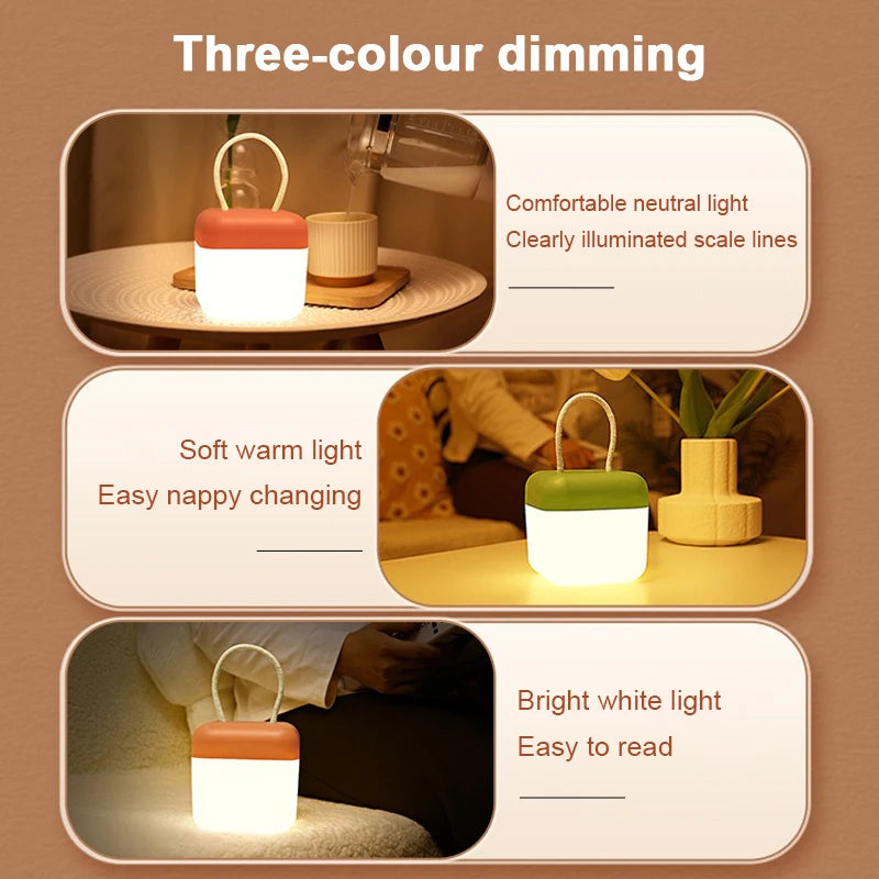 LED Nachtlicht Lumoa | Touch-Steuerung | USB-Aufladung | Warm- & Kaltweiß