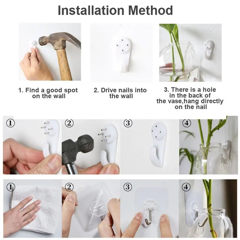 Glas Blumenvase | Transparent & Minimalistisch | Hitzebeständig & Korrosionsfest | 100 g