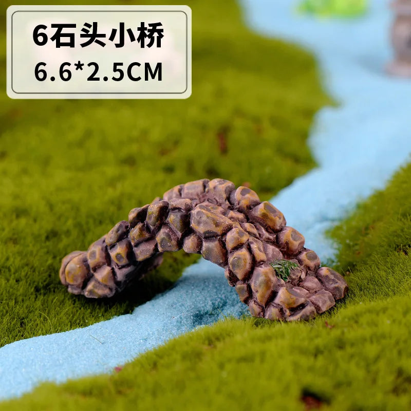Miniatur-Brunnen FairyWell | Handgefertigte Resin-Statue | Dekoration für Feengarten & Miniaturwelt
