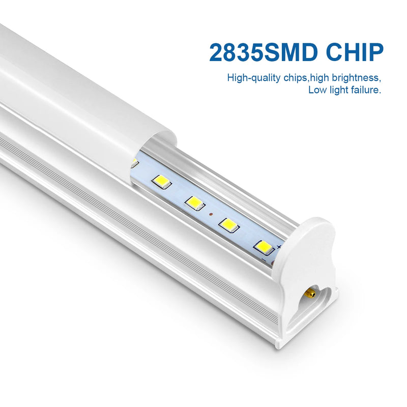 LumiLine T5 LED Lichtleiste 50 cm | 15 W | Neutral-, Warm- & Kaltweiß | Aluminiumgehäuse | Energieeffizient & Flimmerfrei