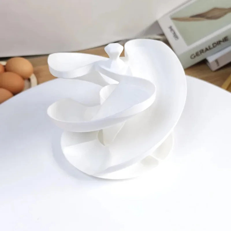Eierhalter RollEgg | Automatischer 3D-Rollmechanismus | Platzsparender Organizer | Für bis zu 18 Eier