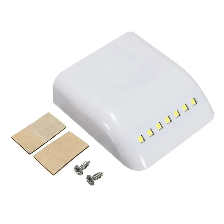 LumiHinge LED Scharnierlicht | 7 LEDs | Bewegungssensor | Weißes Licht