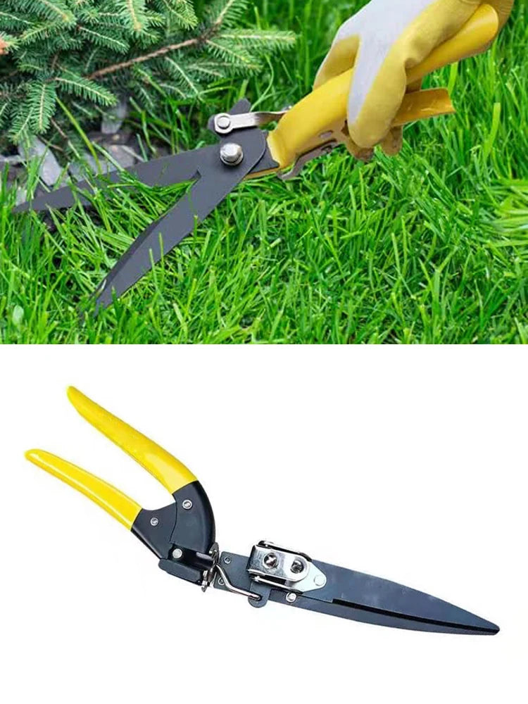 Gravilo EdgeFlex Rotierende Rasenkantenschere | Ergonomisch & Vielseitig | Für Rasen, Beete & Formschnitt