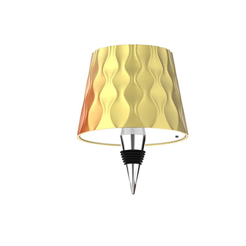 FlaschenLampe VinoGlow | 3-Farb Touch-Steuerung | USB Wiederaufladbar | IP54 Wasserdicht