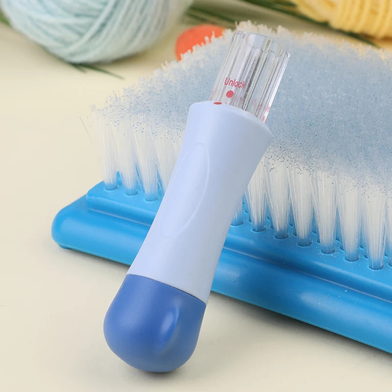 FiloCraft ProNeedle Filznadel Set | 7-teilig | Langlebig & Glatt | Für präzises Trockenfilzen | Blau-Weiß