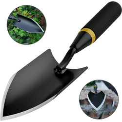 TerraGrip Gartenschaufel | Extra Robust & Ergonomisch | Nahtlos Geschweißt | Für harte Böden & Wurzeln