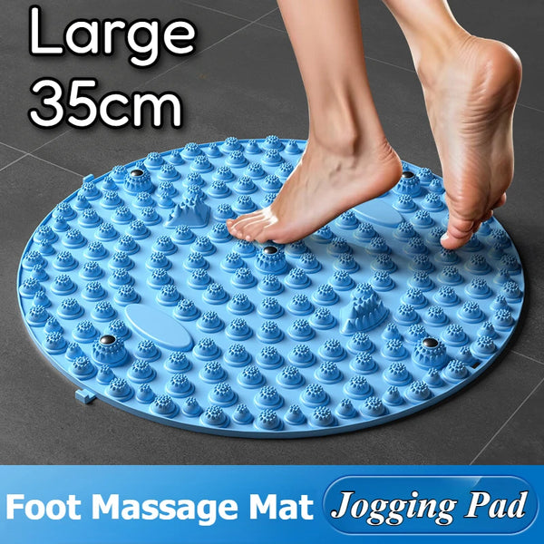 Vitanuro StepBalance Fußmassage Akupressur Fußmassage-Matte 35 cm | Magnetisch & Tragbar | Zur Entspannung & Muskelstimulation | 1 oder 2 Stück