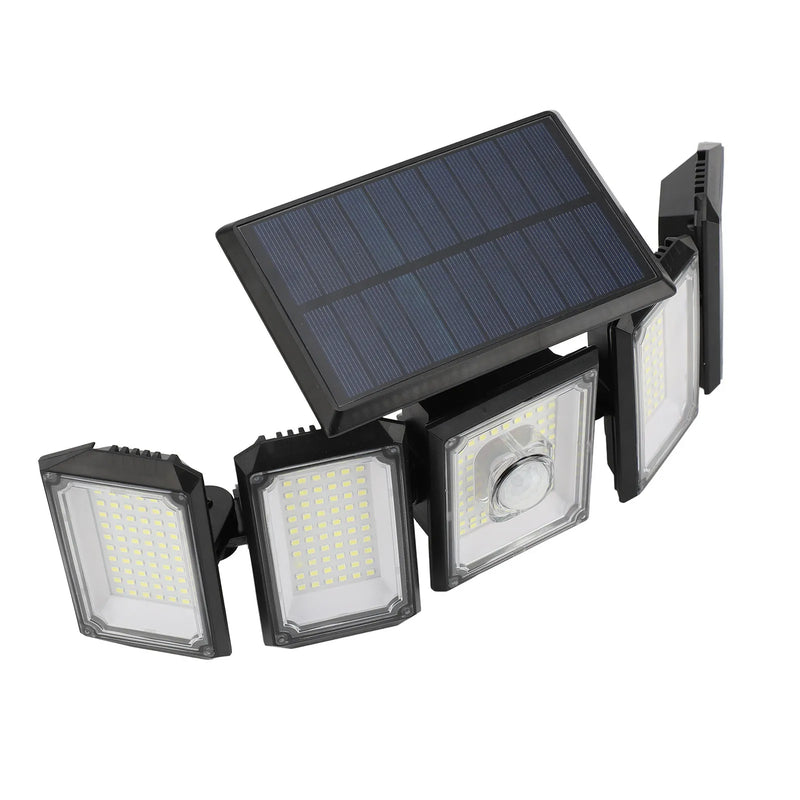 Solar Außenwandleuchte HELIOGUARD 300LED | Mit Bewegungssensor & Fernbedienung | 270° Abstrahlwinkel | IP65 wasserdicht