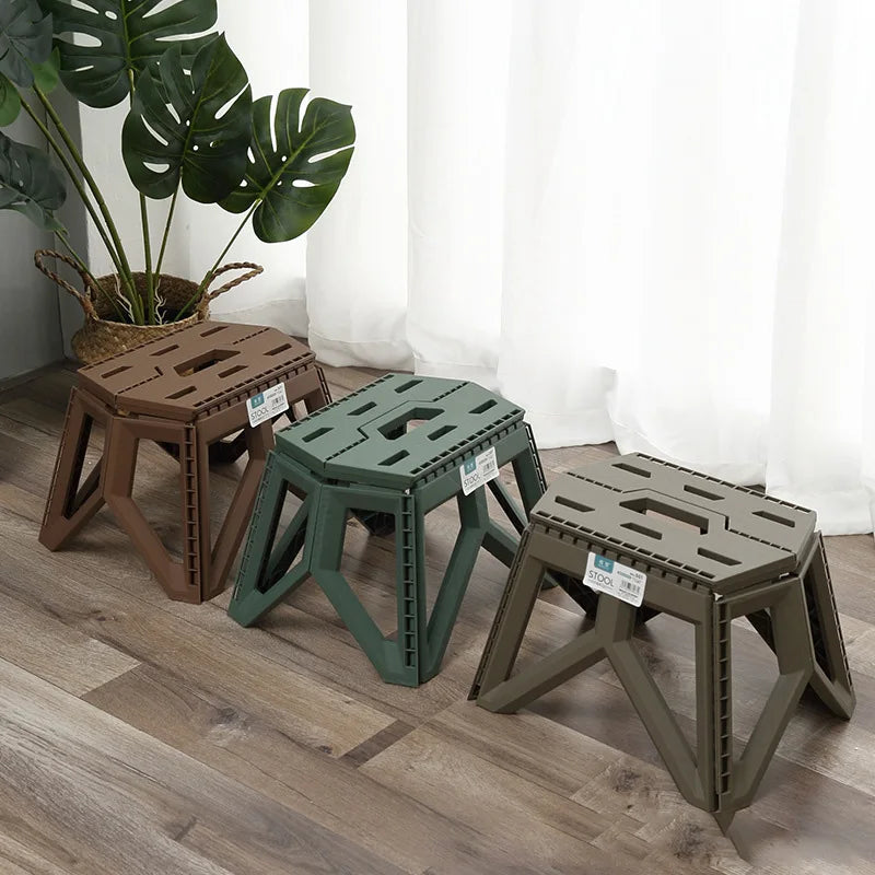 CampFold Klapphocker | Faltbarer Outdoor-Hocker | Hohe Tragkraft | Kompakt & Wetterfest