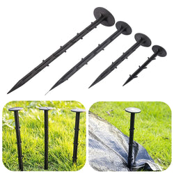 FIXGARD Erdanker für Gartenfolie & Netze | 50 Stück | Mit Widerhaken für sicheren Halt – 11–25 cm Länge
