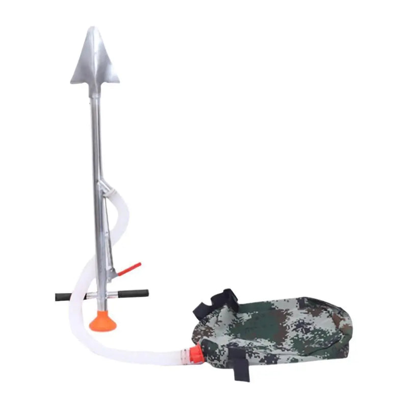 AgriPro DuoSpreader Multifunktionaler Düngerstreuer mit Schaufel | 85 cm Höhe | Robustes Eisen | Für Obstbäume, Mais & Gartenbau