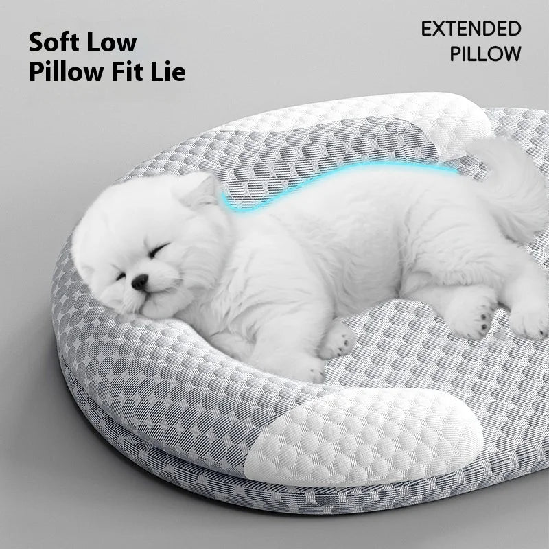 FrostiPaws Kühlmatte für Haustiere | Waschbar & Wiederverwendbar | Für Hunde & Katzen | Sommer- & Ganzjahresgebrauch