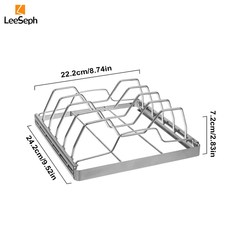 GrillRack Pro Edelstahl-Rippchenhalter | Antihaft & langlebig | Für BBQ, Grill & Backofen | Perfekt für saftige Ribs