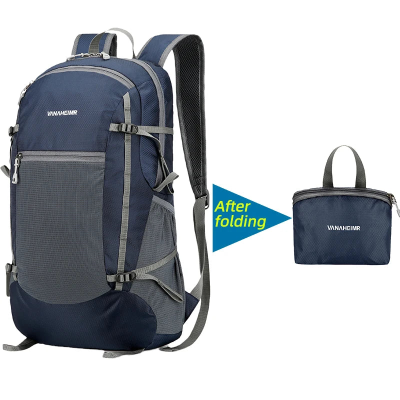 Faltbarer Rucksack "Alpivio" | Ultraleicht & Kompakt | 18L Volumen | 42x28x15 cm