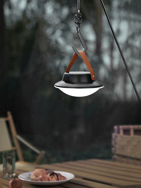 Solar Campinglampe LumiCamp Pro | 3 Leuchtmodi | Wiederaufladbar & Wasserdicht | Für Outdoor & Notfälle
