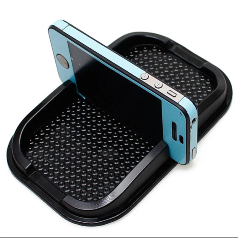 Anti-Rutsch Armaturenbrettmatte Gripello | Silikon Haftmatte für Handy & Navi | Universal & Wiederverwendbar | 15,3×10×2 cm