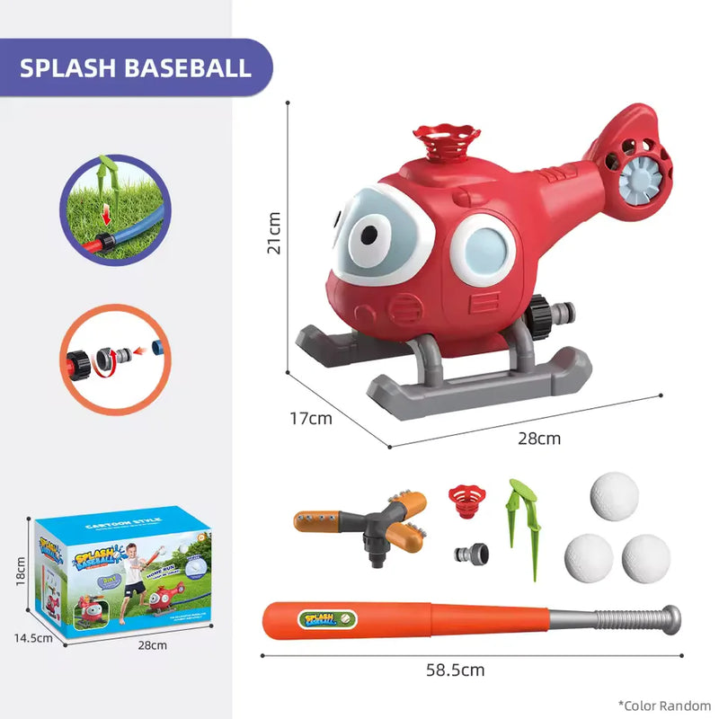 SplashSlugger – Baseball trifft Wasserspaß im Garten!