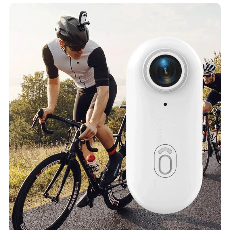 Vistomax Mini 4K Action- & Bodycam | Ultraleicht (35,7 g) | Magnetisch, Wasserdicht & Wiederaufladbar | Für Fahrrad, Motorrad, Helm & Outdoor