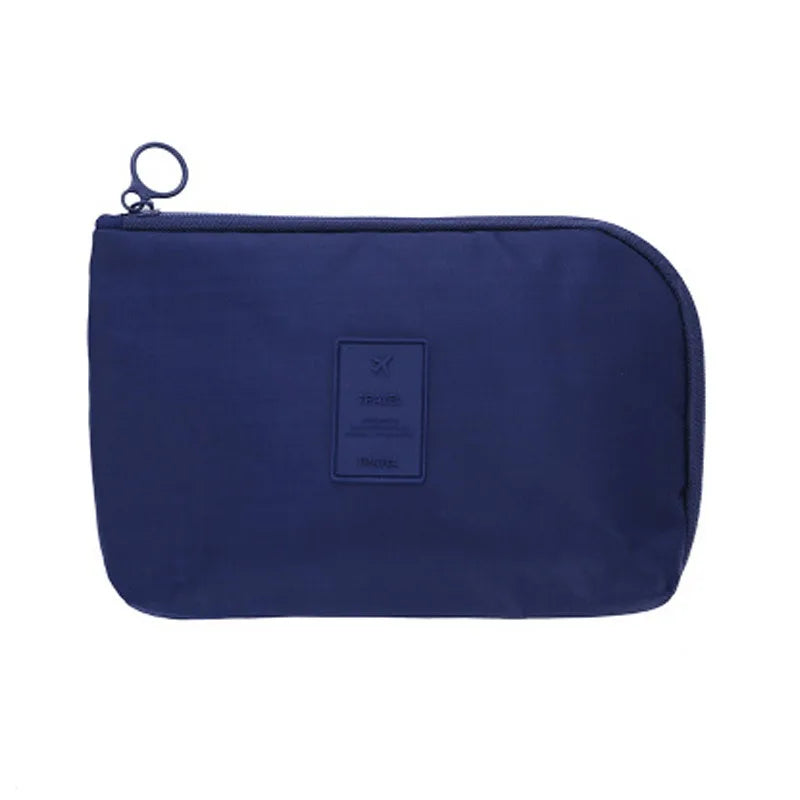 TechTasche Kabeltasche Wasserdicht | Elektronik-Organizer für Reisen | Kompakt & Robust | Nylon 23x15cm