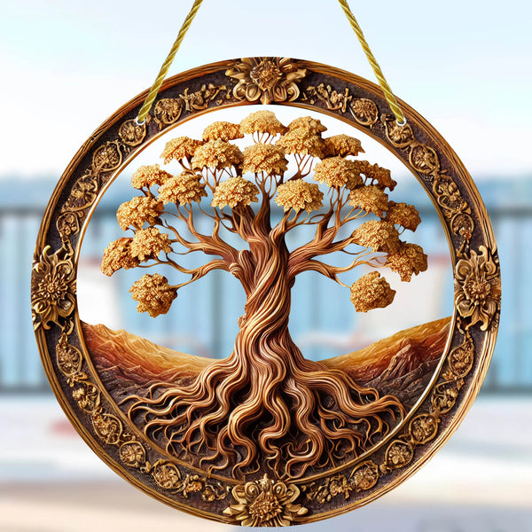 Schmetterling Sonnenfänger AureliaLight | Acryl Rundschild | 15×15 cm / 20×20 cm | Fenster- & Wanddeko