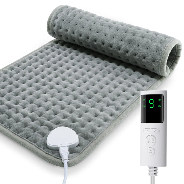 CosiTherm Heizkissen | 9 Temperaturstufen & 4 Timer-Optionen | Superweicher Mikrofleece | 58×29 cm