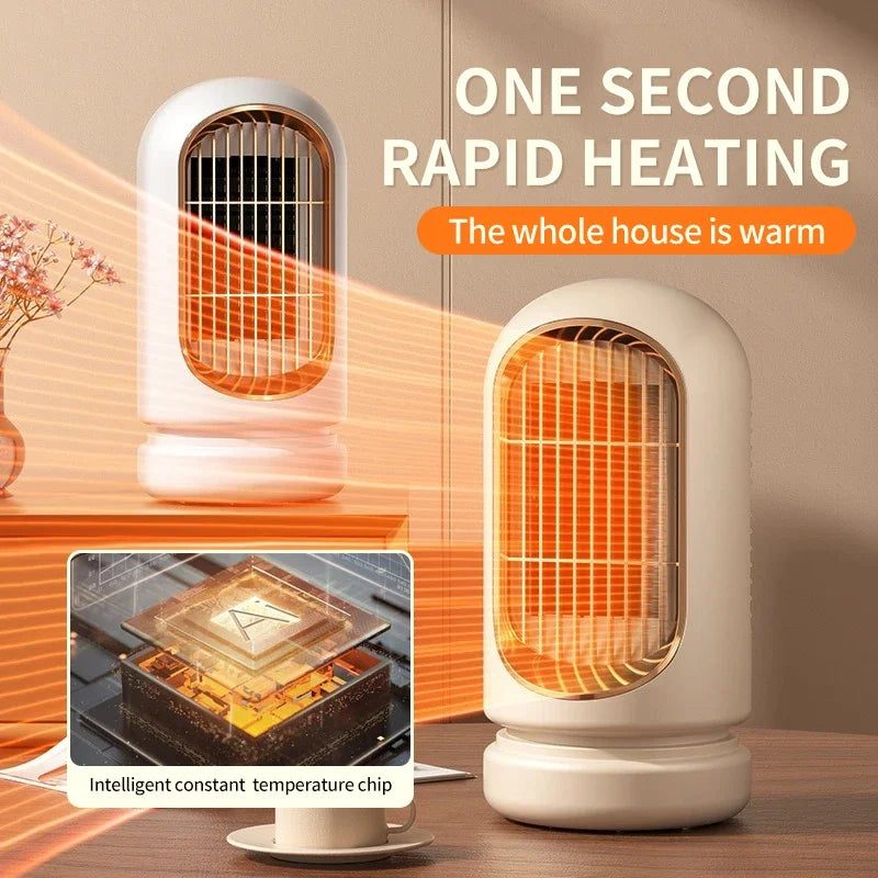 AuroHeat Smart Heater | Intelligenter Keramik-Heizlüfter | 2-Sekunden-Schnellheizung | Konstante Temperatur & Energiesparend