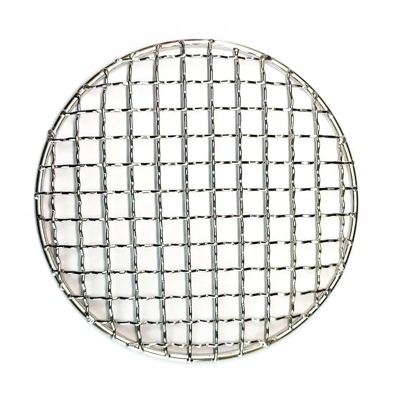 Grillinox BBQ Grillrost | Edelstahl Grillgitter für Camping & Küche | Rostfrei & Hitzebeständig | 30 x 25 cm