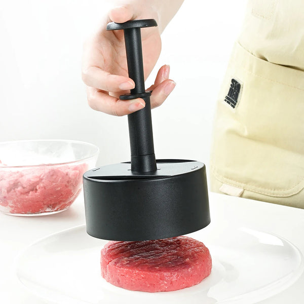 Grillform Burgerpresse Verstellbar | Ø 10,3 cm | Für Perfekte Patties | Spülmaschinengeeignet & BPA-frei